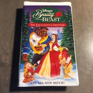 VHS Disney Beauty and the Beast The Enchanted chri